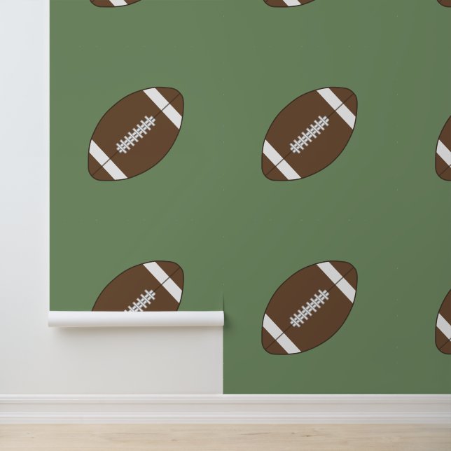 Groen Football Wallpaper Behang (Applicatie)