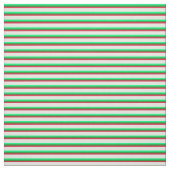 Groen, Forest Green, Crimson en Beige Pattern Stof (Swatch)