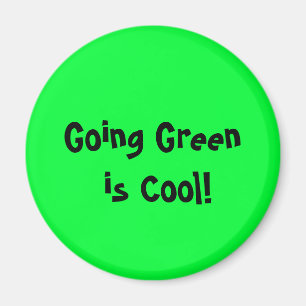 Groen gaan is Cool! Magneet