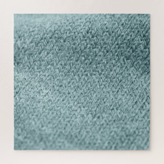 Groen gebreide textuur: trendy achtergrond legpuzzel