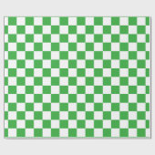 Groen gecontroleerd cadeaupapier (Vlak)