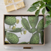  groen geel flessenpatroon tissuepapier (Geschenk)