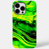 Groen Geel fractal abstracte kunst Case-Mate iPhone Case (Achterkant)