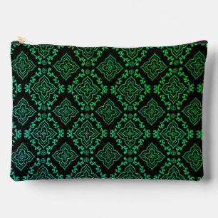 Groen geometrisch patroon / Indiase print Etui