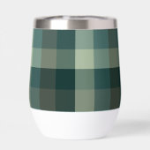 Groen geruit geruit ontwerp (Achterkant)