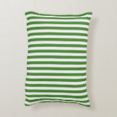 Groen gestreept accent kussen (Achterkant (Verticaal))