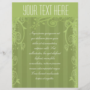 Groen Gestreepte Swirled Flyer