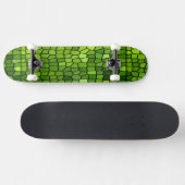 Groen glasdesign skateboard (Horizontaal)