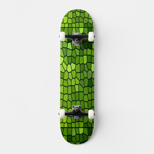 Groen glasdesign skateboard (Voorkant)