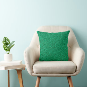 Groen glitterpatroon kussen