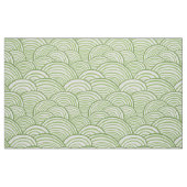 Groen golfpatroon stof (Fat Quarter)