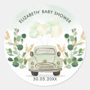 Groen Goud Avontuur Reizen Drive By Favorieten Ronde Sticker