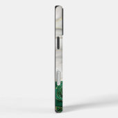 Groen Goud Bloemen Wit Marmer Case-Mate iPhone Case (Achterkant / Rechts)