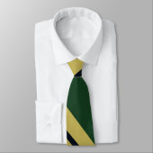 Groen, goud en marinegestreept Stropdas (Gebonden)