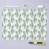 Groen Goud Eucalyptus Glitz Bruiloft Tissuepapier (Craft)