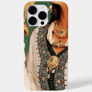 Groen Goud Glitter Glow Art Case-Mate iPhone 14 Pro Max Hoesje