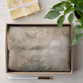 Groen goud tropische bladeren tissuepapier (Geschenk)