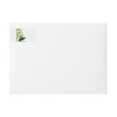 Groen & Goudblad Ingelijste Waterverf Bruiloft (Voorkant)