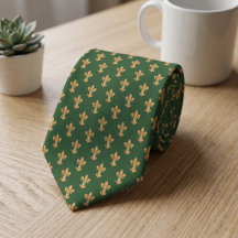Groen Gouden Fleur de Lis Koninklijk Heraldisch Pa