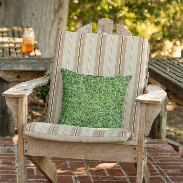 Groen Gras  Buitenkussen (Stoel)