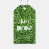 Groen Gras Cadeaulabel (Voorkant)
