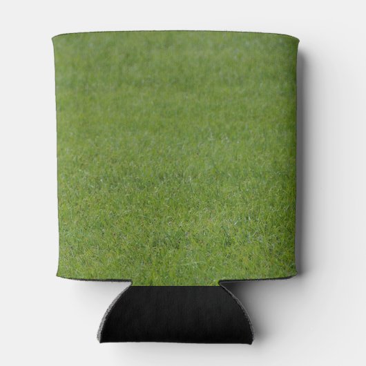 Groen gras koelbox blikjeskoeler (Achterkant)