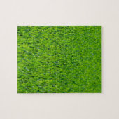 Groen gras legpuzzel (Horizontaal)