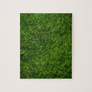 Groen gras legpuzzel