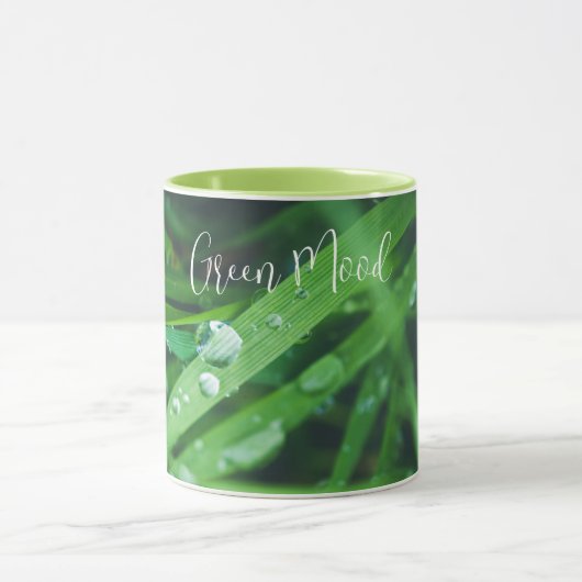 Groen gras mok (Midden)