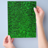 Groen Gras Sjabloon Flyer (Hand)