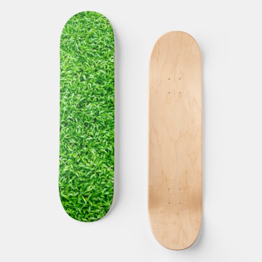 Groen gras skateboard (Voorkant)