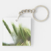 Groen gras sleutelhanger (Achterkant)