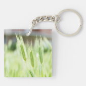 Groen gras sleutelhanger (Achterkant)