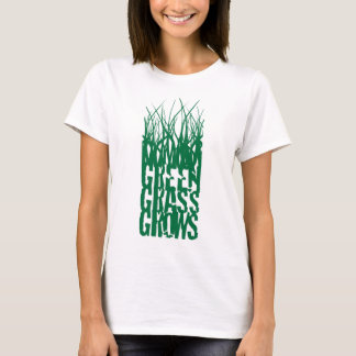 Groen gras t-shirt