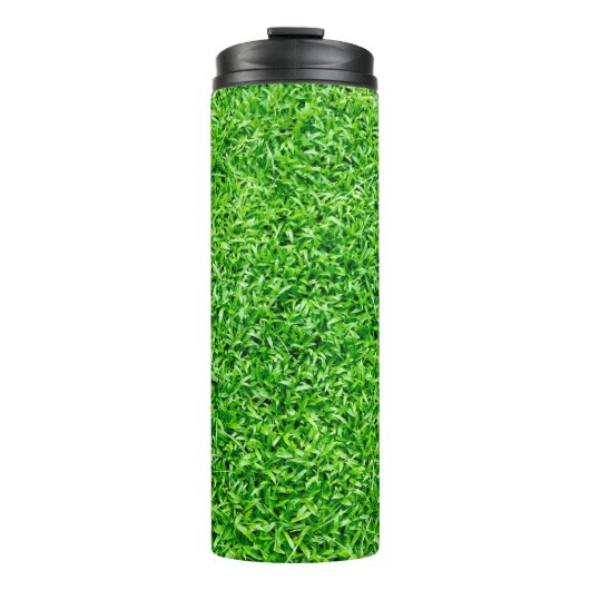 Groen gras thermosbeker (Voorkant)