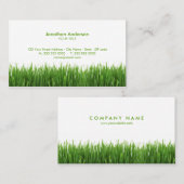 Groen gras visitekaartje (Voorkant / Achterkant)