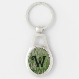 Groen gras zaden sleutelhanger
