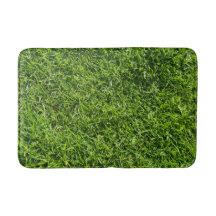 Groen grasbadmat