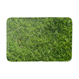 Groen grasbadmat badmat