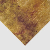 Groen grijs bruin textuur met  script tissuepapier (Detail)