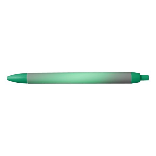 Groen & Grijs maanlicht ombre effect Zwarte Inkt Pen (Voorkant)