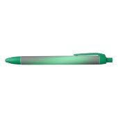 Groen & Grijs maanlicht ombre effect Zwarte Inkt Pen (Bovenkant)