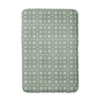 Groen & Grijs Modern Keltisch Patroon Badmat
