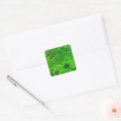 Groen groen gras in stickers (Envelop)