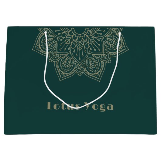 groen groot cadeauzakje (Voorkant)