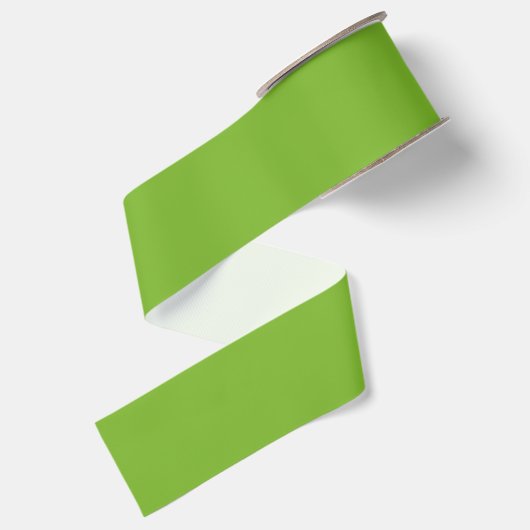 Groen Grosgrain Lint (Achterkant)