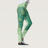 Groen hart binnen leggings (Rechts)