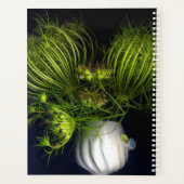 Groen hart in het zwart planner (Achterkant)