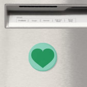 Groen hart magneet (Insitu (Vaatwasser))