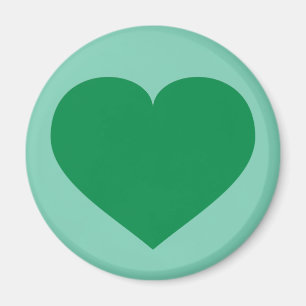 Groen hart magneet